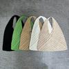 Fashion Polyester Crochet Shoulder Bags Large Capacity Handmade Tote Bag Vintage Hollow Out Handbag Girls