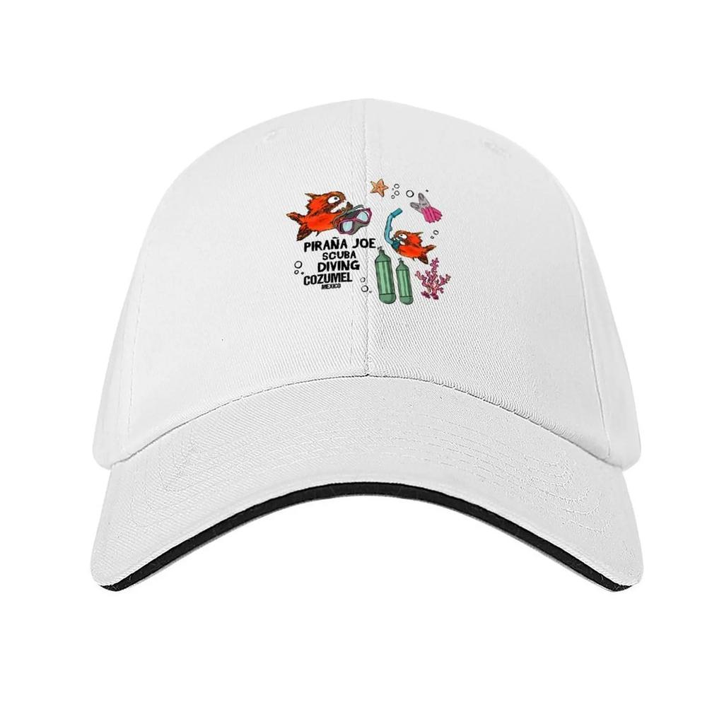 PIRANA JOE SCUBA Baseballkappe Golfhut Echter Sonnenhut Taktische Kappe Rave Damen Hüte Herren