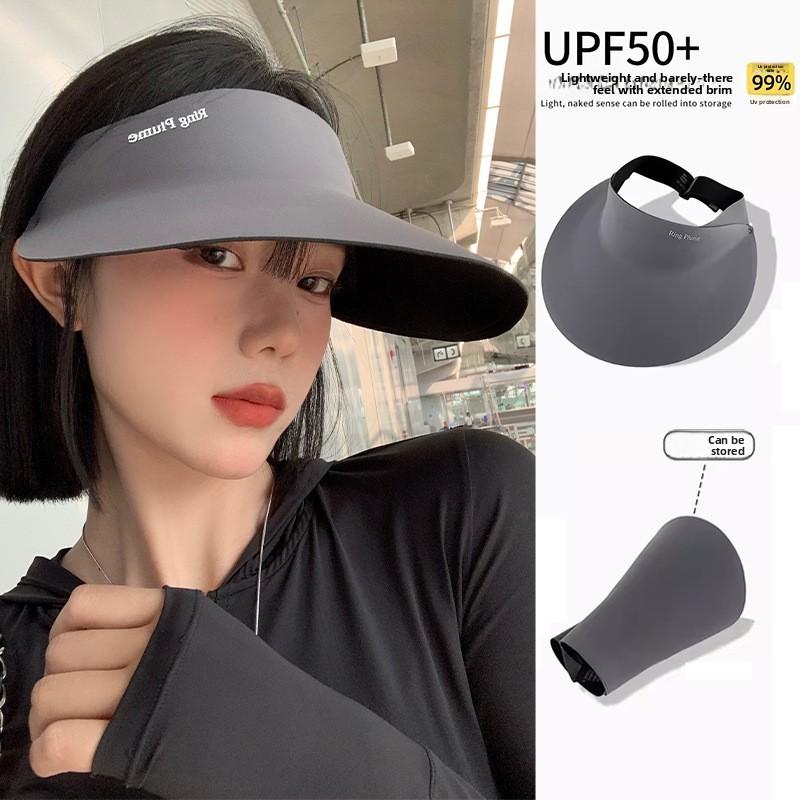 Summer Sun Shade Hat With Tapered Shape And Adjustable Band For Women Protection