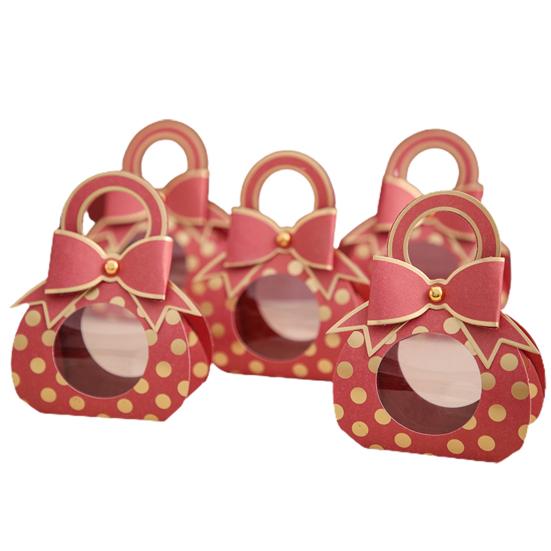 5 Stück Süßigkeitenboxen Zarte Festivalpapier Schöne bedruckte Süßigkeiten Gastgeschenkboxen Partyzubehör