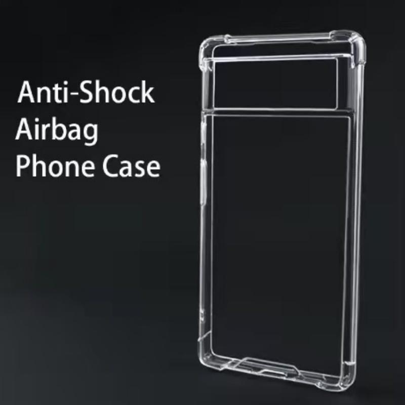 Hybrid Shockproof Clear Hard Case For Google Pixel 10 9 Pro XL 6 7 8 9 Pro 9A 8A 7A 6A Silicone Soft Cover
