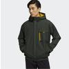 Jackets Men's Deep Earthy Brown Hooded Moderate Other HD0356