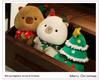 Christmas Capybara Santa Plush Toy Pillow for Kids