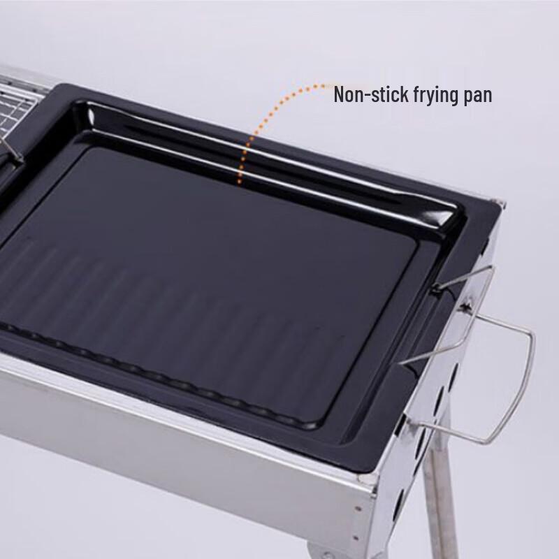 Foldable Stainless Steel Portable BBQ Grill