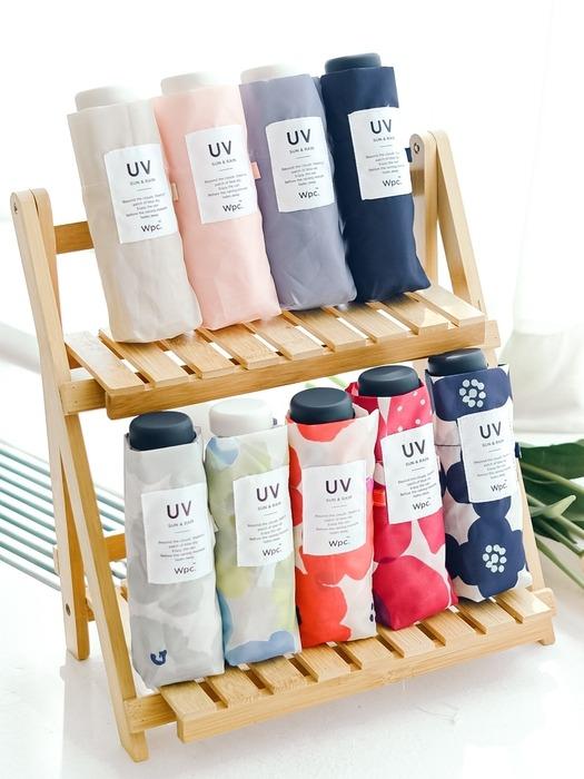 WPC. WPC Umbrella Baby Compact Mini 5-Stage Parasol CO-002 Peony Red (003)