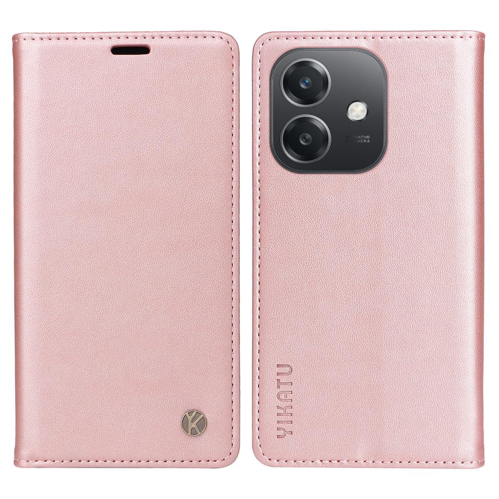 YIKATU For Oppo A5x 5G/A3x 4G/5G (India)/A3 4G/5G/A60 5G/A40 4G/A40M 4G Case Stand Leather Phone Cover Magnetic Closure