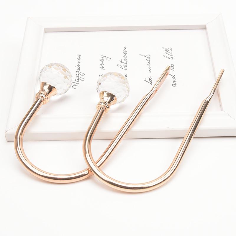 

Металлический U-образный крючок для подхвата штор - настенный аксессуар Price per 1 piece