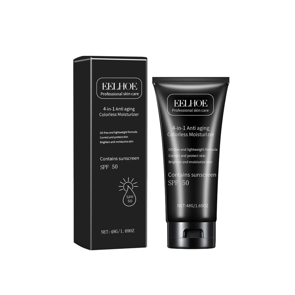 Eelhoe Moisturizing Protective Cream For Face Uv Defense Radiant Skin Hydration