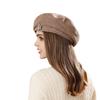 Japanese Retro Woolen Beret - Autumn/Winter Fashionable, Versatile, Face-Slimming Hat for Women