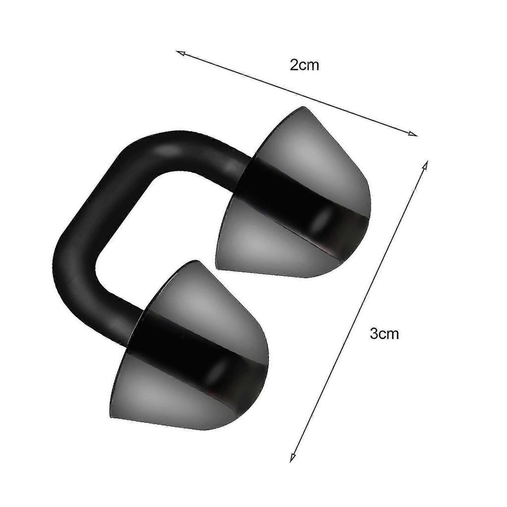 Tappi Nasali in Silicone per Nuoto-Clip Subacquea Impermeabile Riutilizzabile_js18