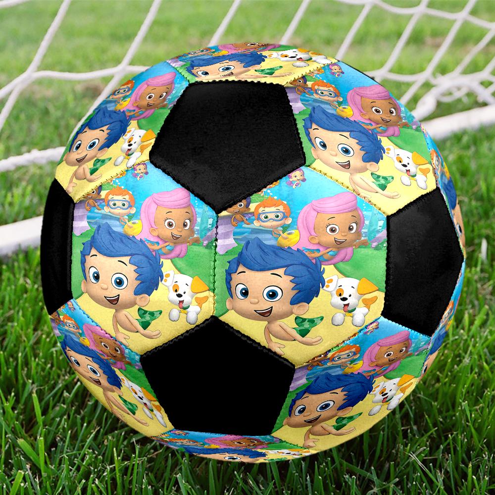Pallone da Calcio Misura 5 Tema Bubble Guppies, Adatto per Partite Indoor e Outdoor, un Regalo Adatto a Tutti.