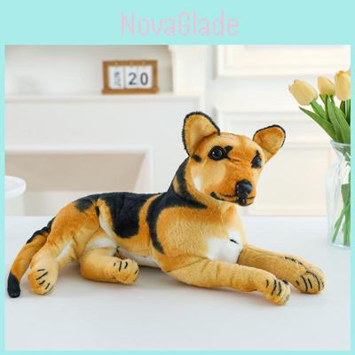Soft Stuffed Puppy Toy Short Plush Sheepdog Dalmatian Shar Pei Bed Prop For Kids