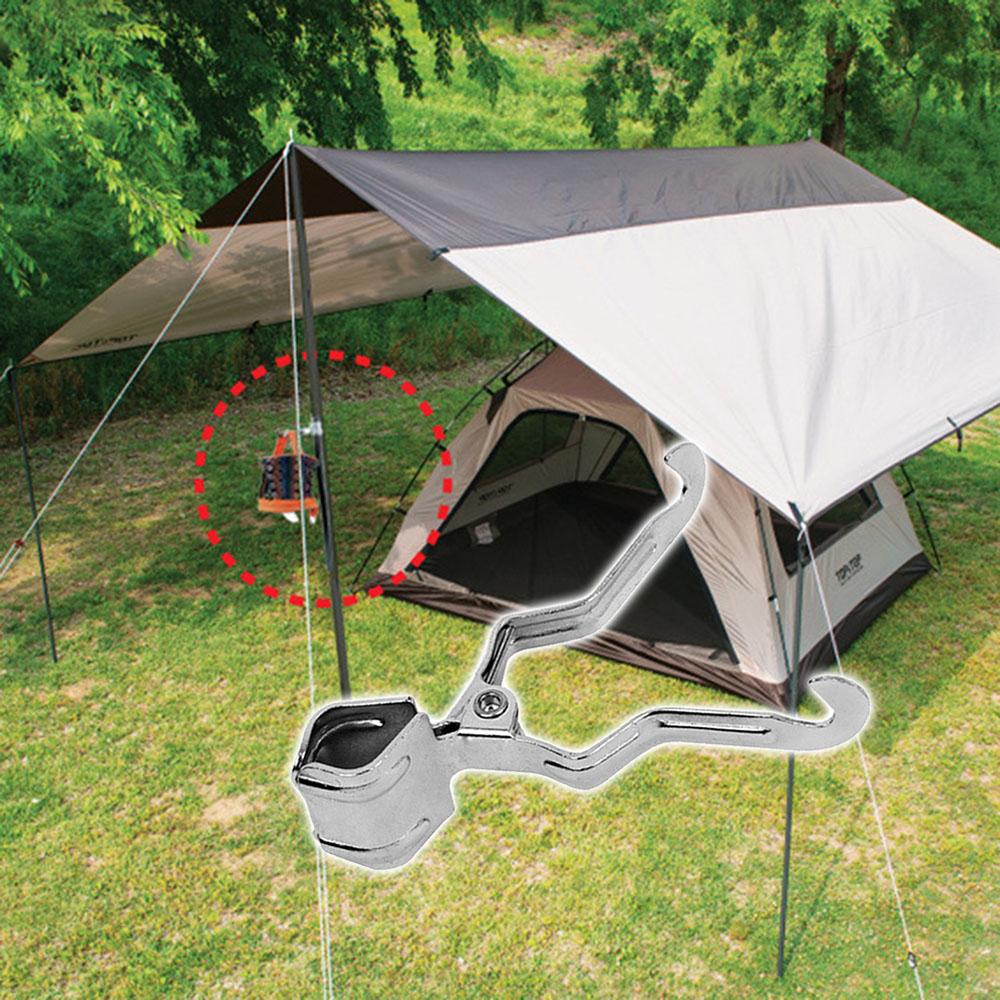 Placing Hook Canopy Pole Lamp Hanging Clip Outdoor Light Hanging Hook Tent Hook Clip Lamp Hanger