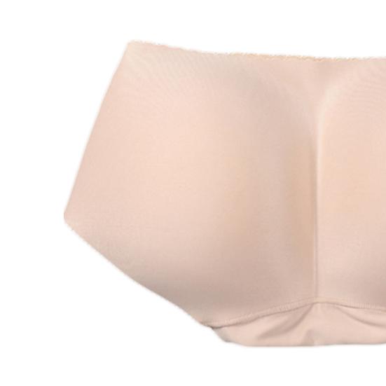 Femei Chiloți fără cusături, culoare uni, cu efect de îmbunătățire a feselor și ridicare a șoldurilor, lenjerie intimă cu bureți
