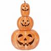 Halloween Hars Pompoen Lantaarn met LED Licht Herfst Decoraties Set voor Buiten Portiek Tuin Feestelijke Scène Opstelling Oranje Festival Cadeau