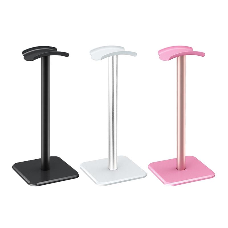 2/1PCS Aluminium Alloy Headphone Stand Holder Gaming Headset Stand Rack Desktop Organizer Display Earphone Hanger Bracket