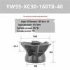 Long-Edge Dovetail Cutter Holder for XCET3004 Milling: 55°, 60°, 75° V-Groove & Disc Bottom Cleaning