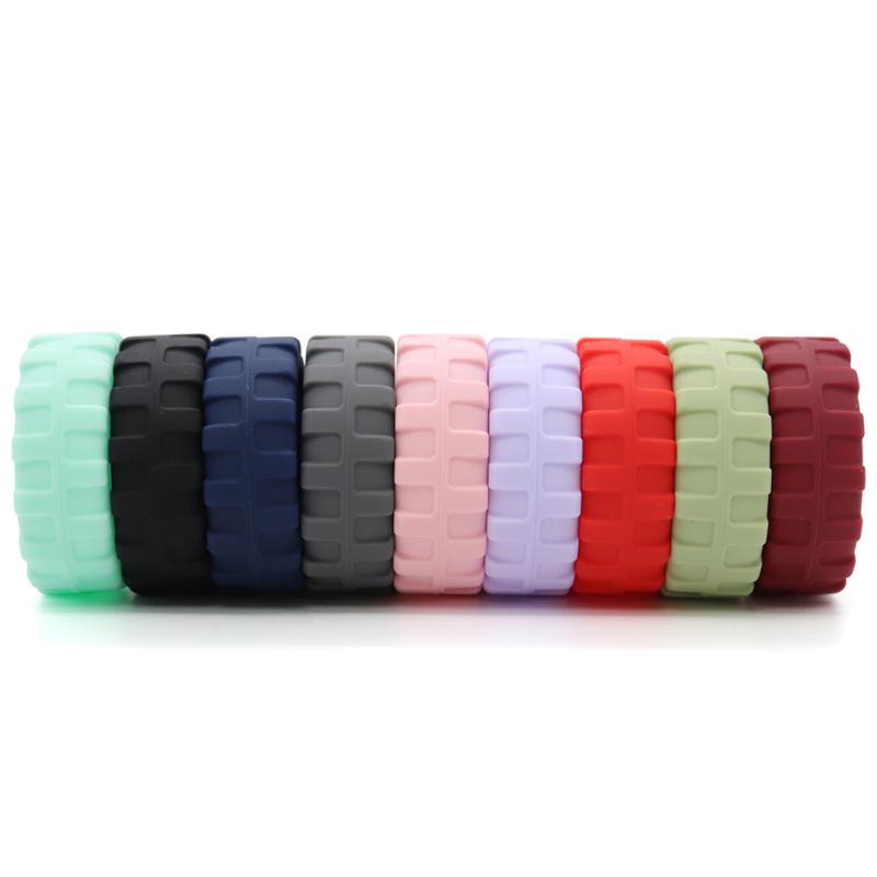 Caster Shoe Travel Trolley Suitcase Silicone Wheel Covers - Shock Absorption, Noise Reduction, Anti-Slip