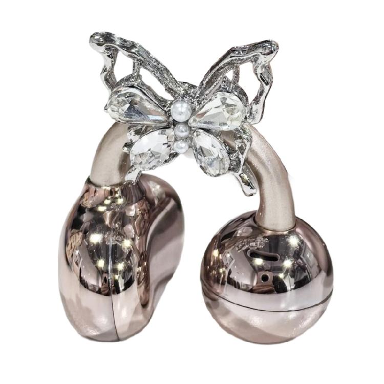 Роскошные стразы, инкрустированные бантами, зажим для наушников, съемный, для универсальных наушников, металлическая бижутерия