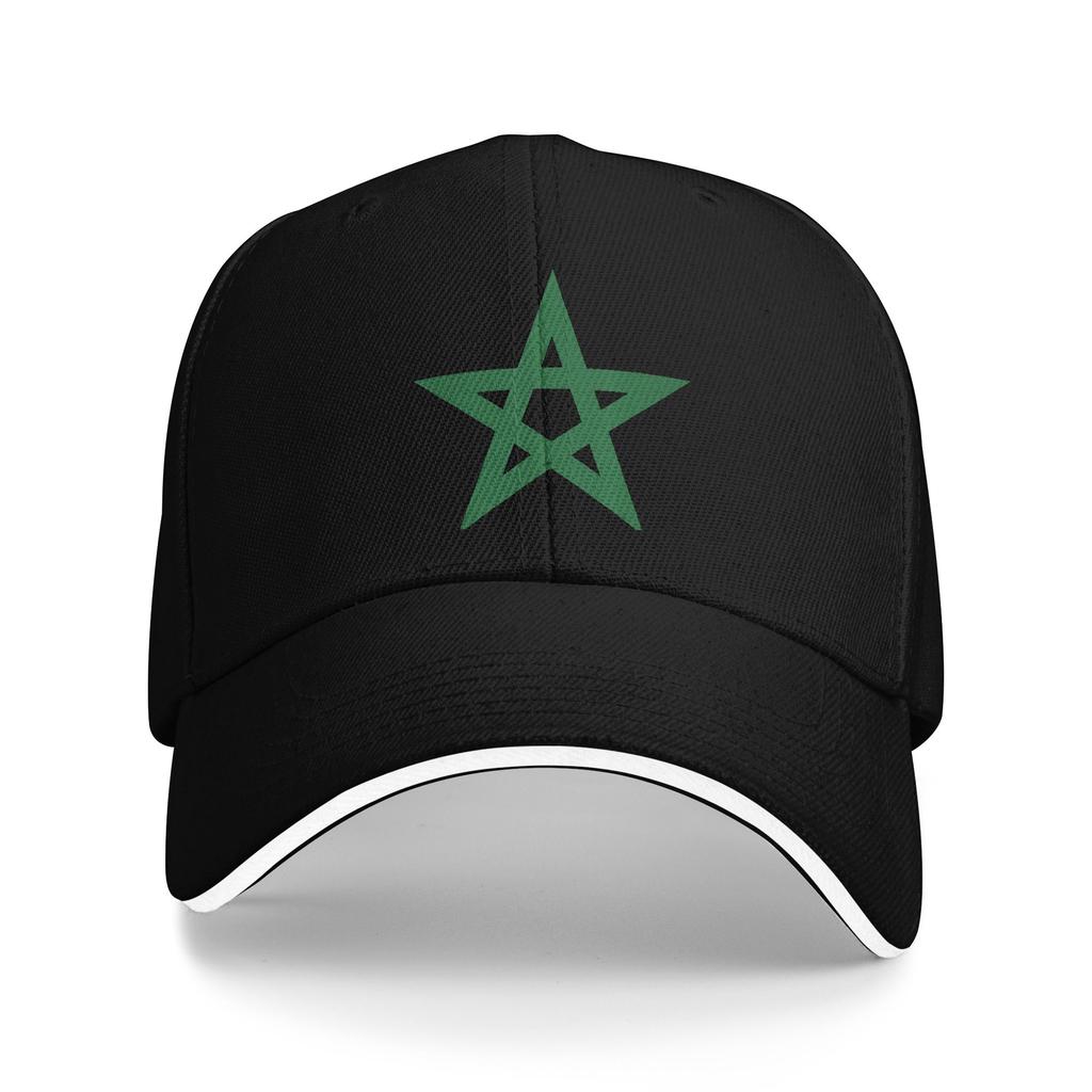 Morocco Flag Casual Baseball Cap Running Hippie Hip Hop Hats Summer Breathable Unisex Men Streetwear Baseball Caps