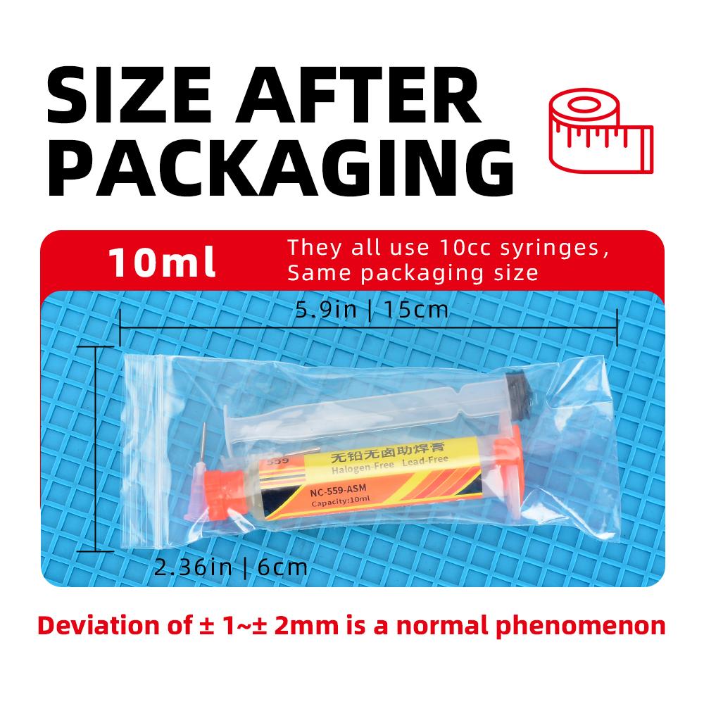 NC-559-ASM Flux Paste Lead-free Flux Needle BGA Welding Is Commonly Used for Soldering Medium 559 Flux