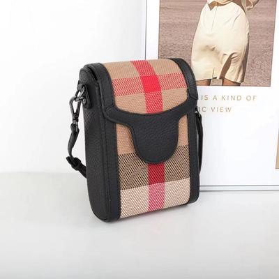 New Casual Shoulder Bags Simple Multifunctional Leather Fashionable Mobile Phone Bag High Quality Women's Diagonal Bag
