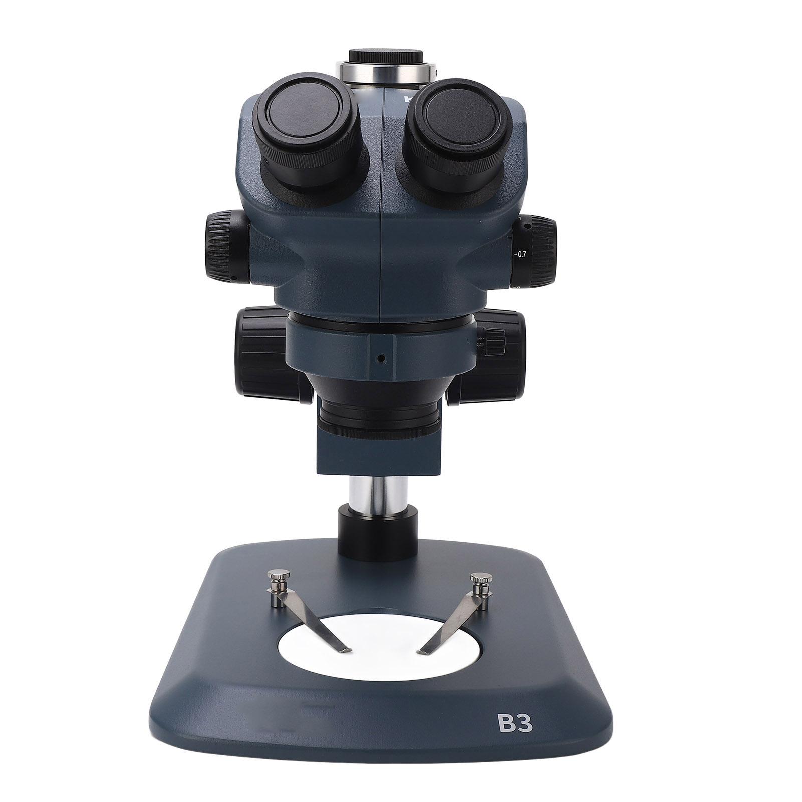 

7X до 50X Тринокулярний Стереомікроскоп Конфокальний Окуляр WF10X22мм 0.5X 2X Додаткова Об єктивна Лінза