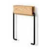 Creative and Simple Japanese Toilet Roll Paper Holder Toilet Paper Rack Oak Solid Wood Tissue Holder
