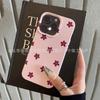 Little Red Flower Is Suitable for iPhone 16/17 Pro Max Cases, iPhone 13/14/15 Plus, and Cute 11/12