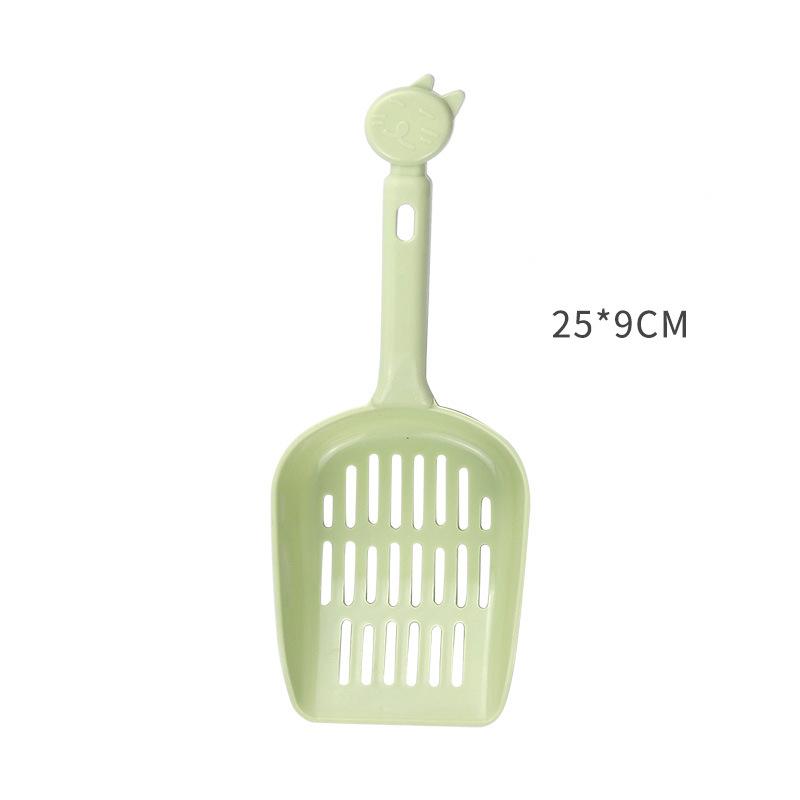 

Цукерковий колір товстий совок для котячих туалетів порожнистий совок для котячих туалетів Засоби для чищення ящика для домашніх тварин