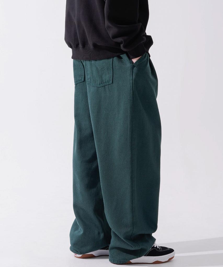 TWN Vanter Washed Cotton Pants Mountain Green Hslp3564