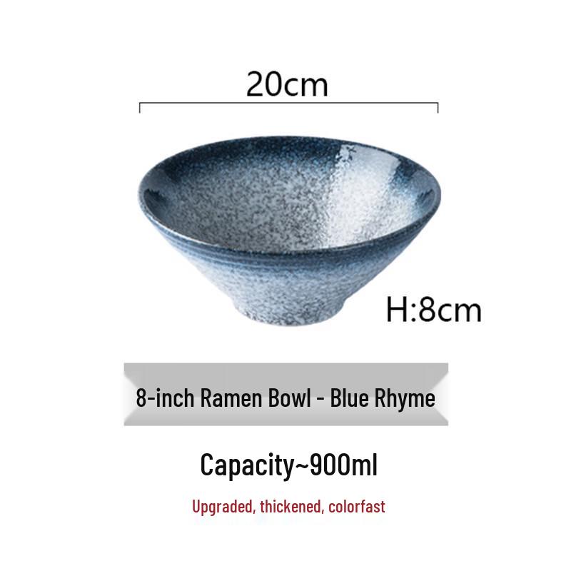 

Ruhan Japanese Ceramic Noodle Bowl
