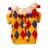 Autumn/Winter Warm Knitted Cat & Small Dog Sweater with Pompoms