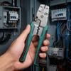 Conectores Elétricos Terminais de Fio em Forma de U em Forma de O 0,5-4MM Terminais Cabo Terminal Pontas de Fio com Conjunto de Alicates de Crimpagem
