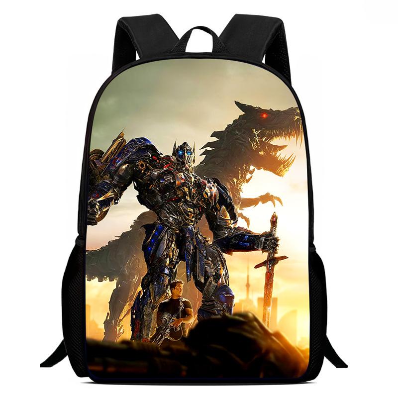Transformers, Bumblebee Bag High Definition Multi-Function Oxford Lightweight Backpack