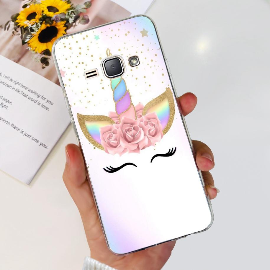 For Samsung J1 2016 Case SM-J120F Cover Fashion Marble Flower Soft Silicone Phone Cover For Samsung J1 Mini J105F J 1 2016 Funda