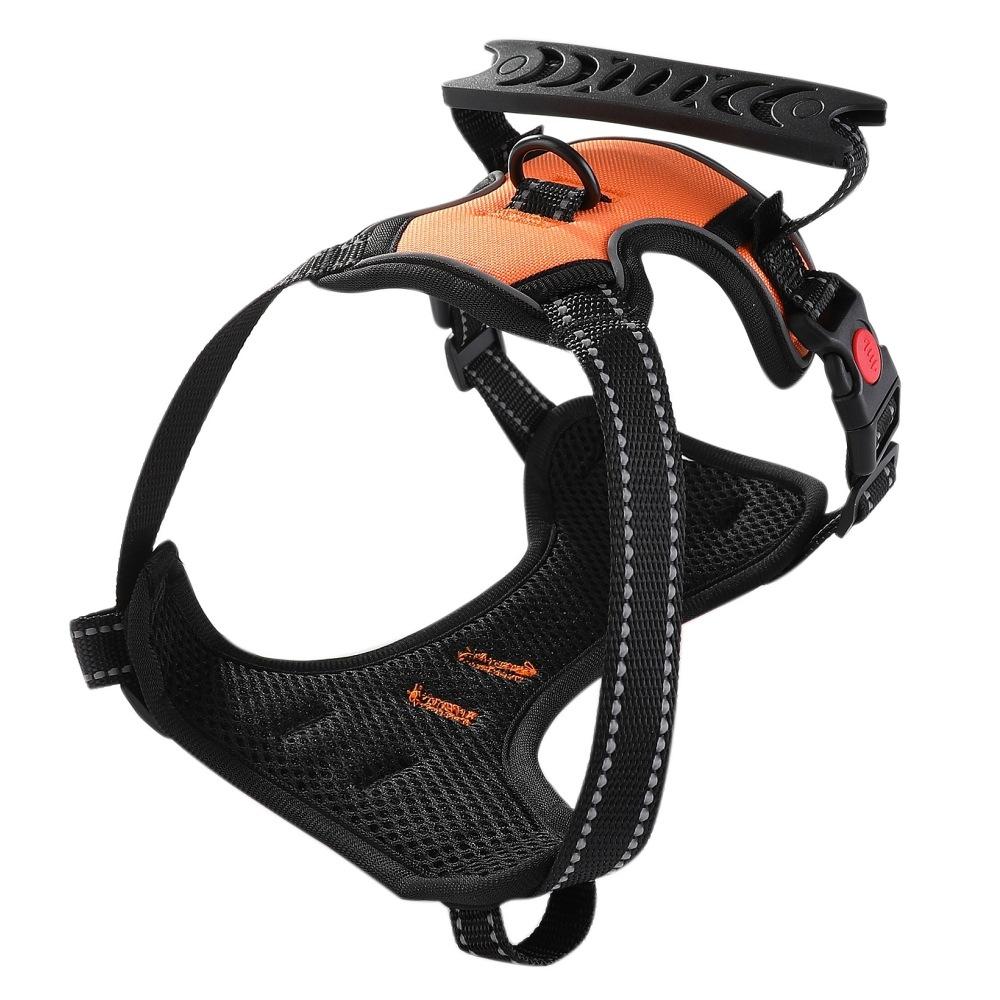 Dog Leash Large, Medium and Small Dog Vest Type Explosion-proof Flush Reflective Chest Strap Dog Chain Adjustable, Comfortable and Durable
