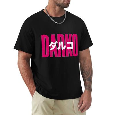Darko US Band Logo T-shirt Anime Clothes Customizeds Short Sleeve Tee Tees T Shirts for Men Pack