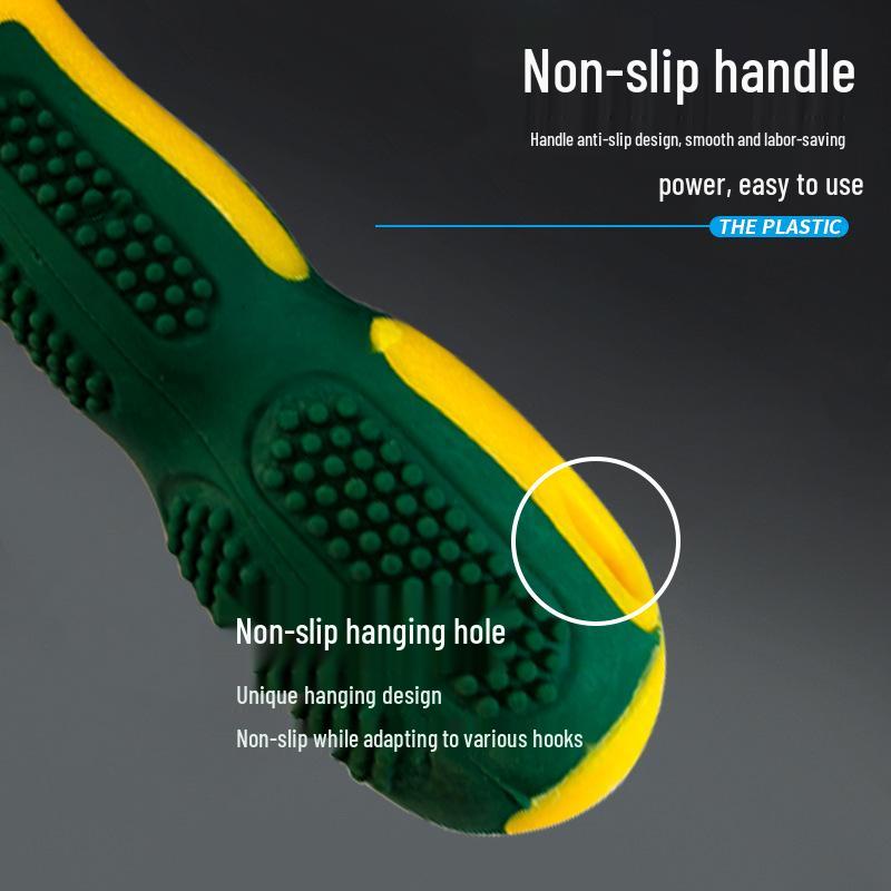Industrial-Grade Magnetic Phillips & Flathead Screwdriver – High Hardness