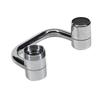 Single Gear/Double Gear Universal Swivel Faucet Extender Splash-Proof Kitchen Sink Faucet Aerator Extension with Adjustable Robotic Arm