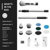 9 In 1 Handheld Floor Power Cleaning Tool Multifunctional Electric Cleaning Brush LED Display Electric Spin Scrubber