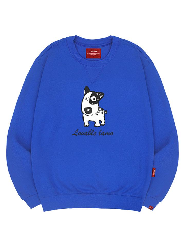 Ellamo Lovable Dog Sweatshirt Unisex Big Size S~4Xl (A Type)