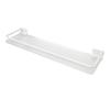 Bathroom Wall Shelf Punch Free Acrylic and Space Aluminum Wall Mounted Bathroom Floating Shelves for Home Rodless