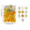 31-35PCS Dried Flower Set Mixed Multiple Pressed Flower Leaves DIY Candle Resin Nails Jewelry Pendant Crafts Art Floral Decors