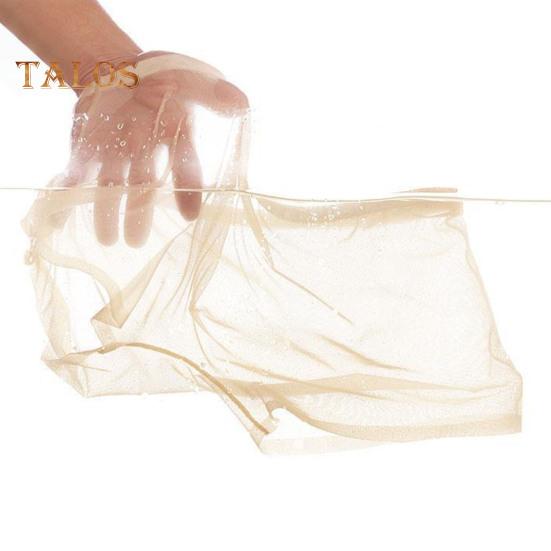 Men Boxer Underwear Summer Ultra Thin Perspective Mesh Yarn Shorts Briefs Mid-rise U-Convex Sexy Panties