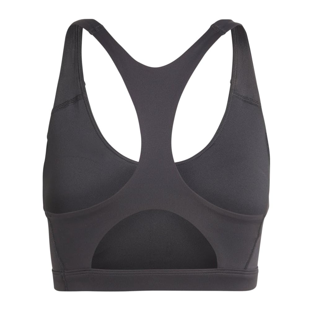 Adidas Dam Adizero Essentials Löpning Sports-BH, Medelstöd, IKV45, Svart (IT6708), Storlek J/L, AB