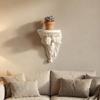 3D Printed Angel Floating Shelf European Style Decorative Wall Bracket Wall Storage Rack  Entryway
