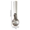Stainless Steel Ice Cream Scoop With Trigger Ergonomic Food Dispenser Dualpurpose Gadgets For Commercial Kitchen Home Use