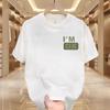 Summer Men Women Round Neck Short Sleeve Print T Shirt Breathable Sport Tops