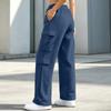 Women's High Waist Casual Joggers with Pockets Color Athletic Pants